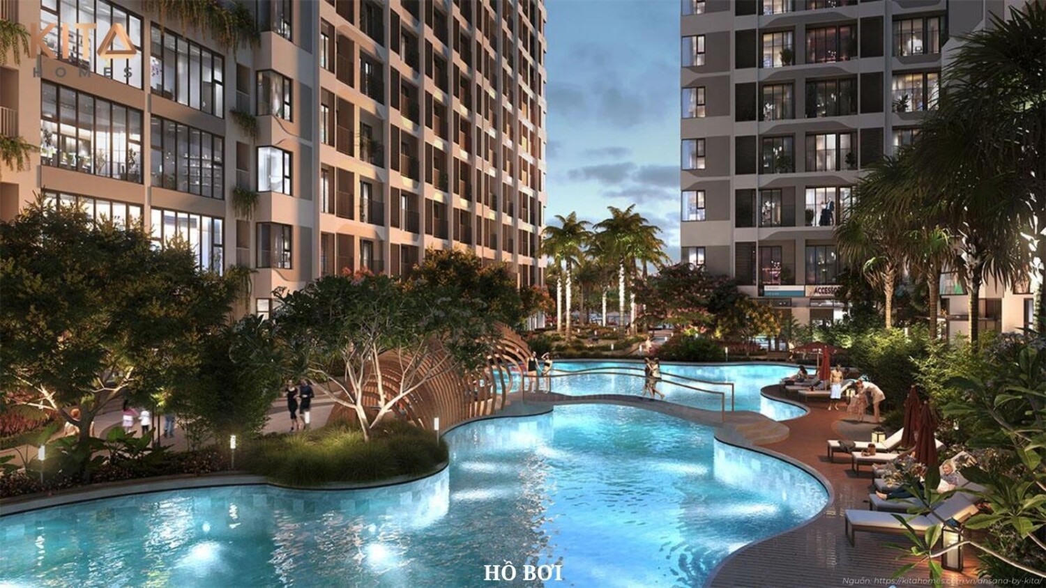 Hệ thống tiện ích nội khu cao cấp tại Ansana by Kita Võ Văn Kiệt