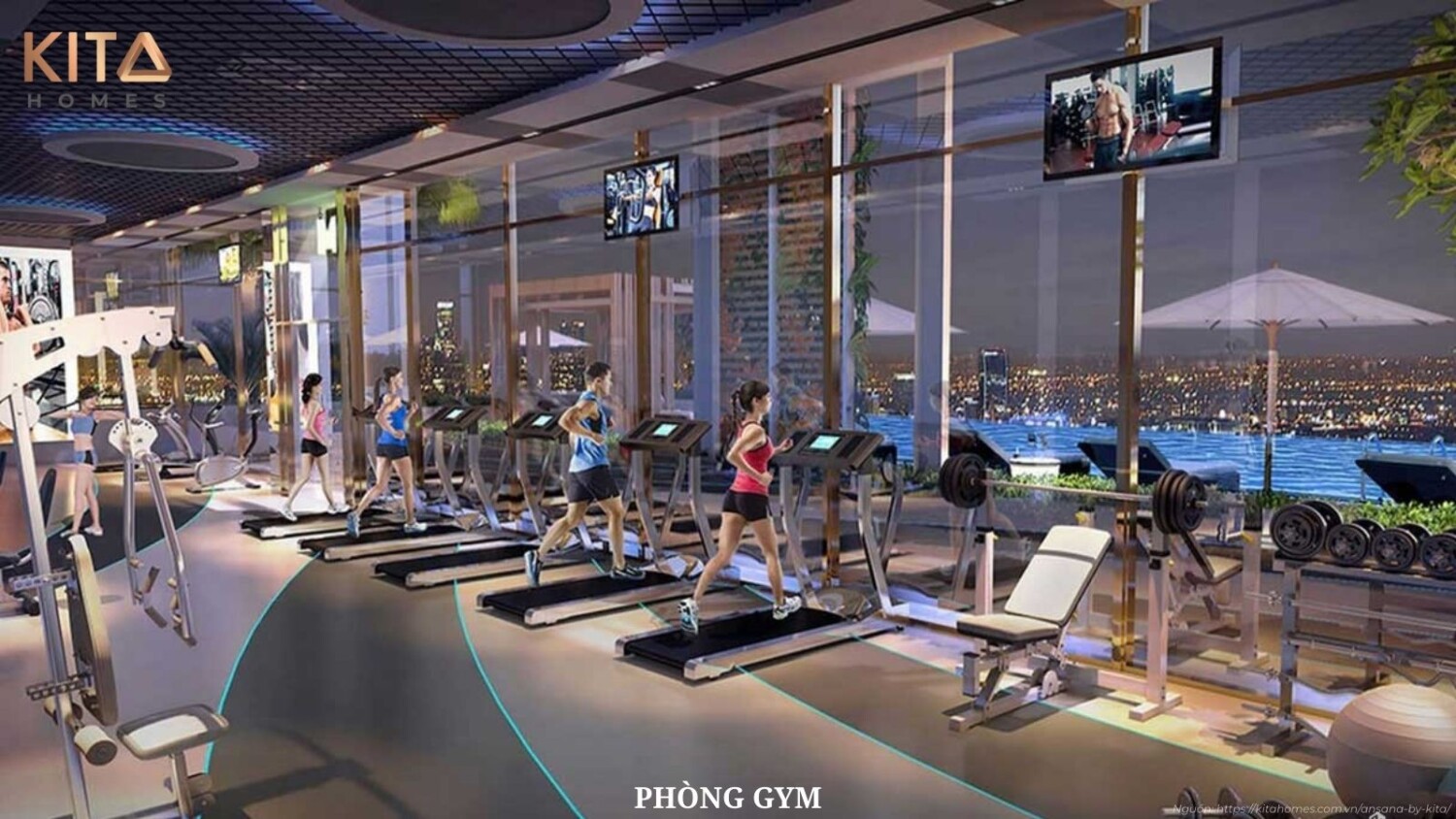 Hệ thống tiện ích nội khu cao cấp tại Ansana by Kita Võ Văn Kiệt