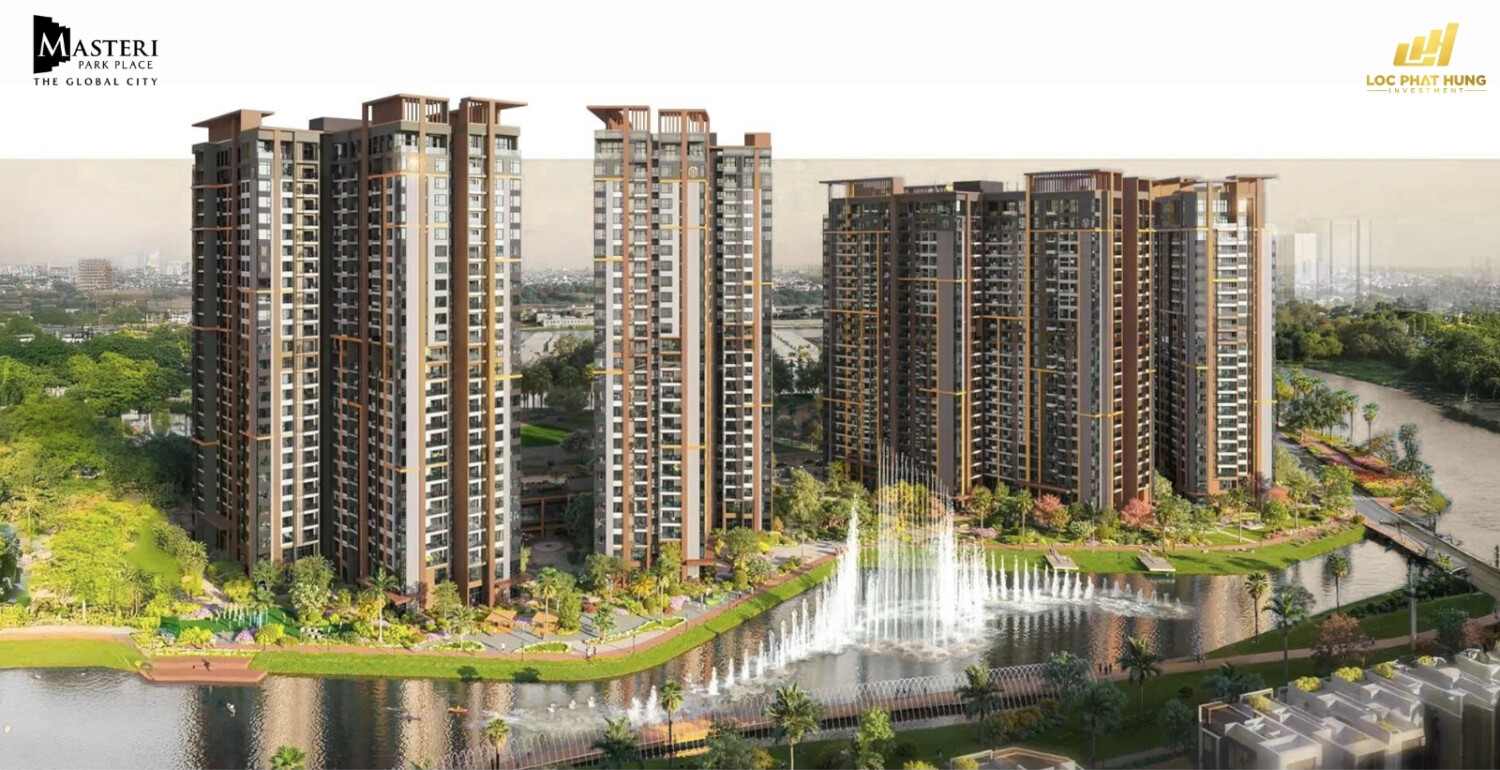 Phối cảnh tổng thể dự án Masteri Park Place