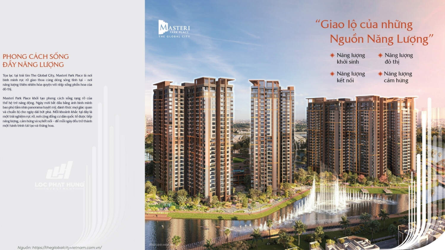 Masteri Park Place kiến tạo phong cách sống rạng rỡ và đầy năng lượng