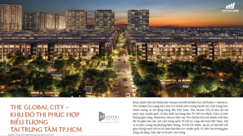 The Global City - Khu đô thị phức hợp biểu tượng đẳng cấp quốc tế tại TP.HCM