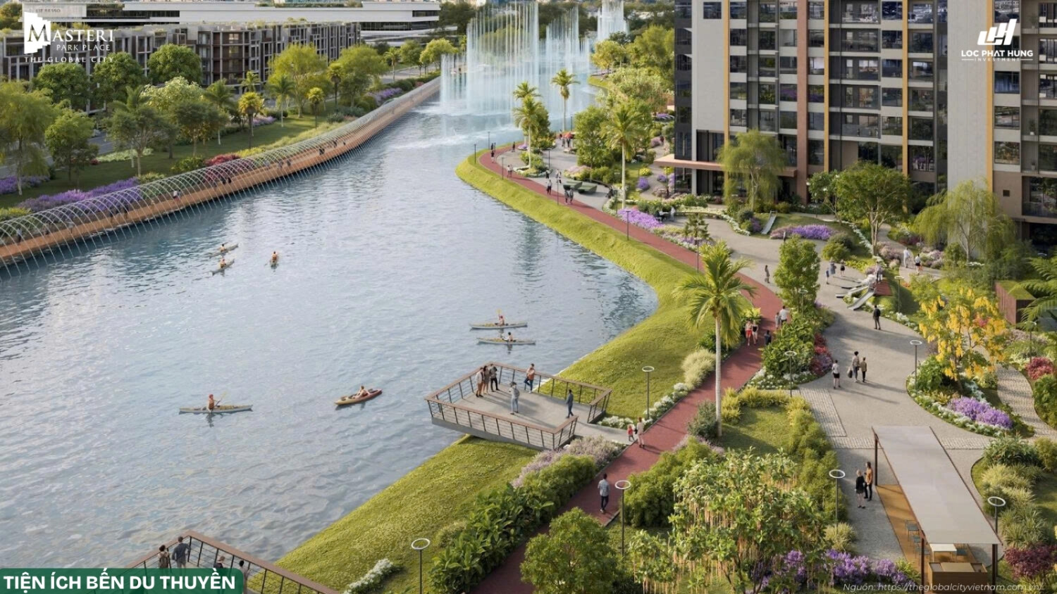 Kênh đào nhạc nước The Global City