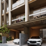 Thiết kế ngoại thất sang trọng dãy biệt thự liên kế phân khu Sola Villa The Global City Quận 2.