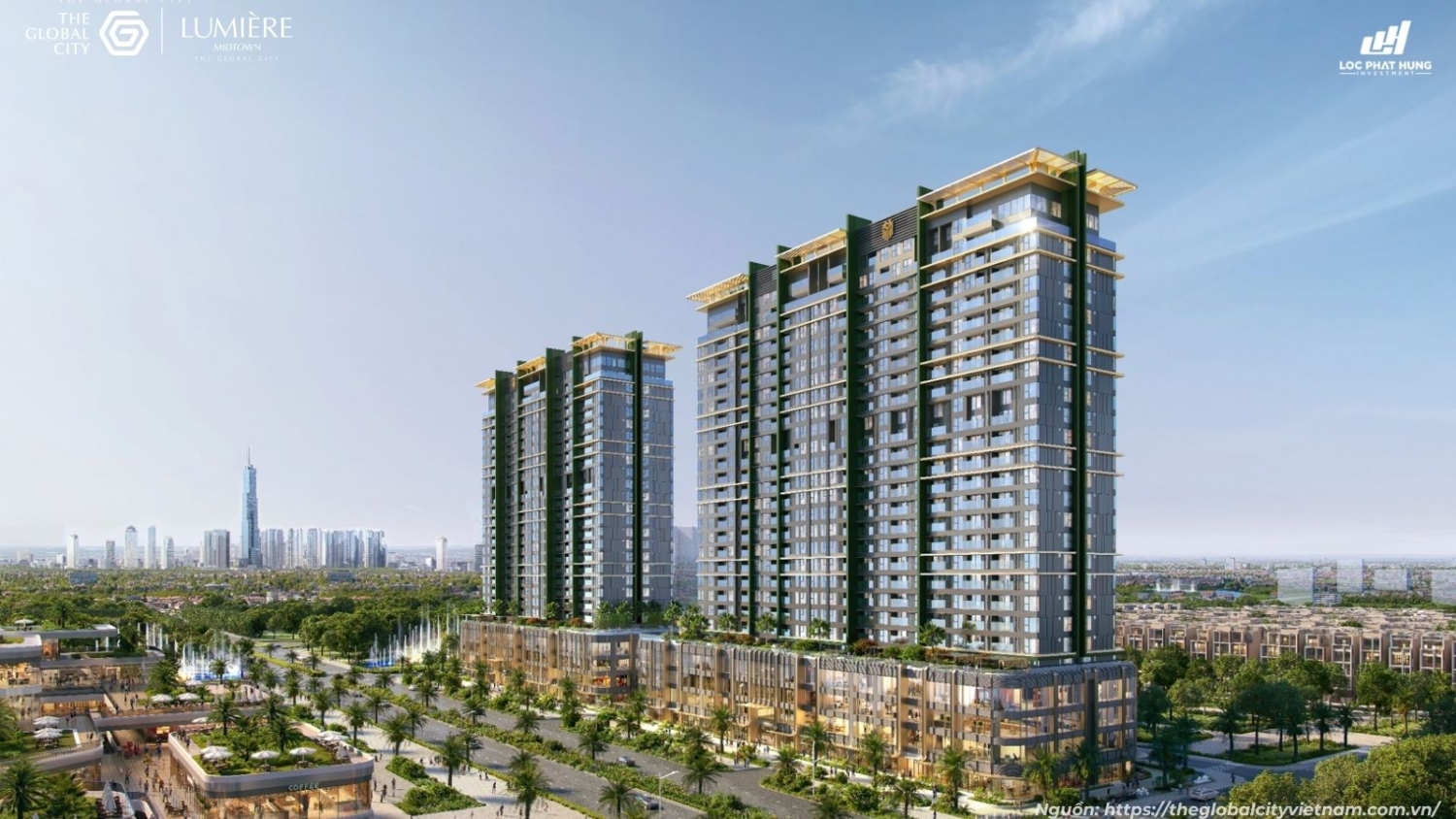 Tổng Quan Căn Hộ Lumière Midtown Sừng Sững Giữa Trung Tâm Mới