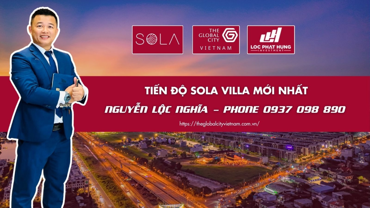 Tiến độ Biệt Thự Bán đảo Sola Villa Compound The Global City