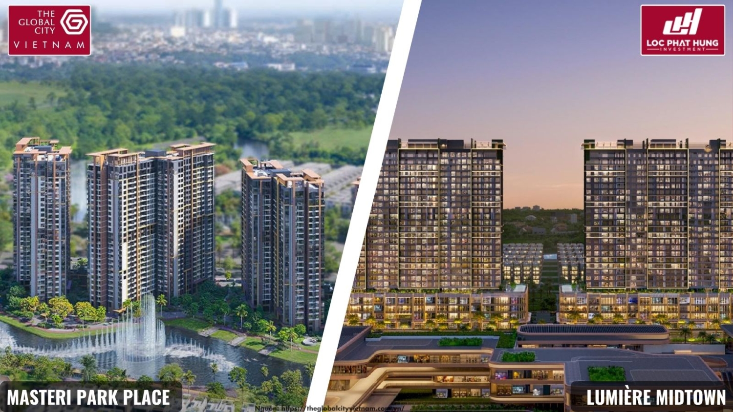 Masteri Park Place Và Lumiere Midtown