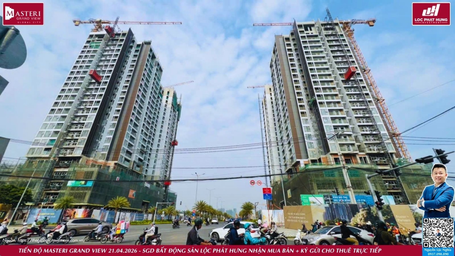 Tiến độ Masteri Grand View Ngày 21/04/2026