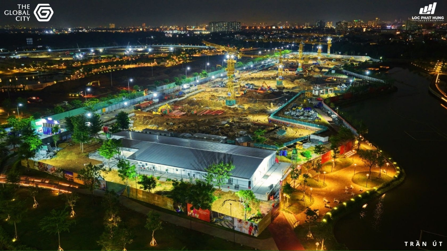 Toàn cảnh thực tế tiến độ thi công đại đô thị The Global City ngày 08/05/2026 - Mr. Nghĩa Lộc Phát Hưng.