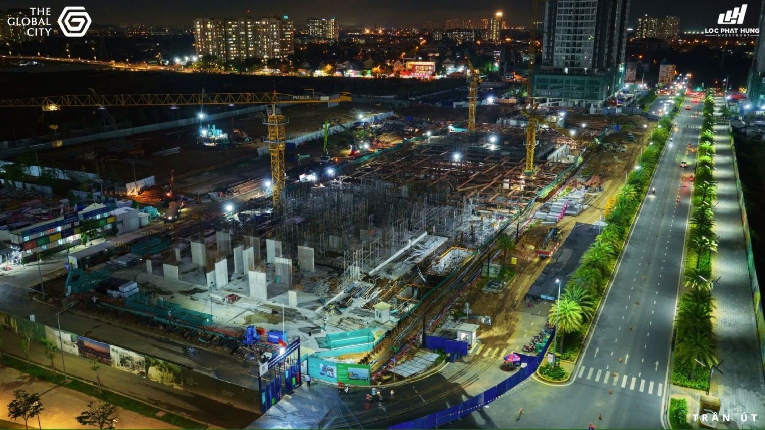 Toàn cảnh thực tế tiến độ thi công đại đô thị The Global City ngày 08/05/2026 - Mr. Nghĩa Lộc Phát Hưng.