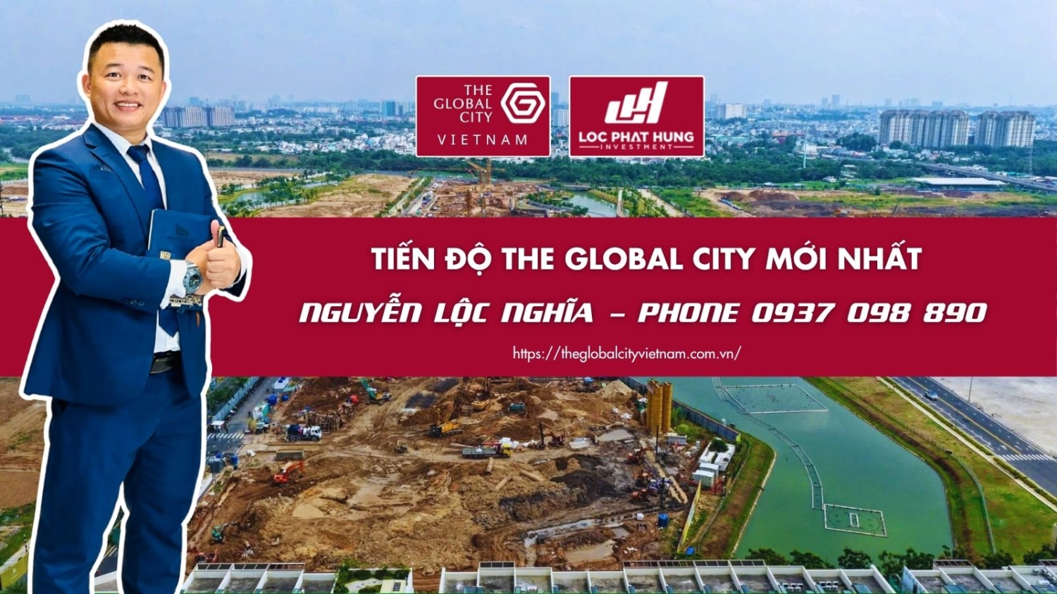 Toàn cảnh tiến độ thi công thực tế đại đô thị The Global City ngày 12/05/2026